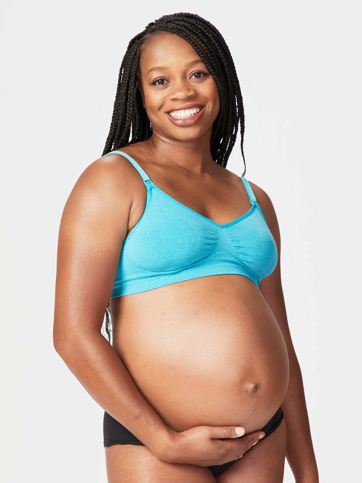 Nursing Bra for Breastfeeding Maternity Pregnancy Seamless Wireless Fit Bra