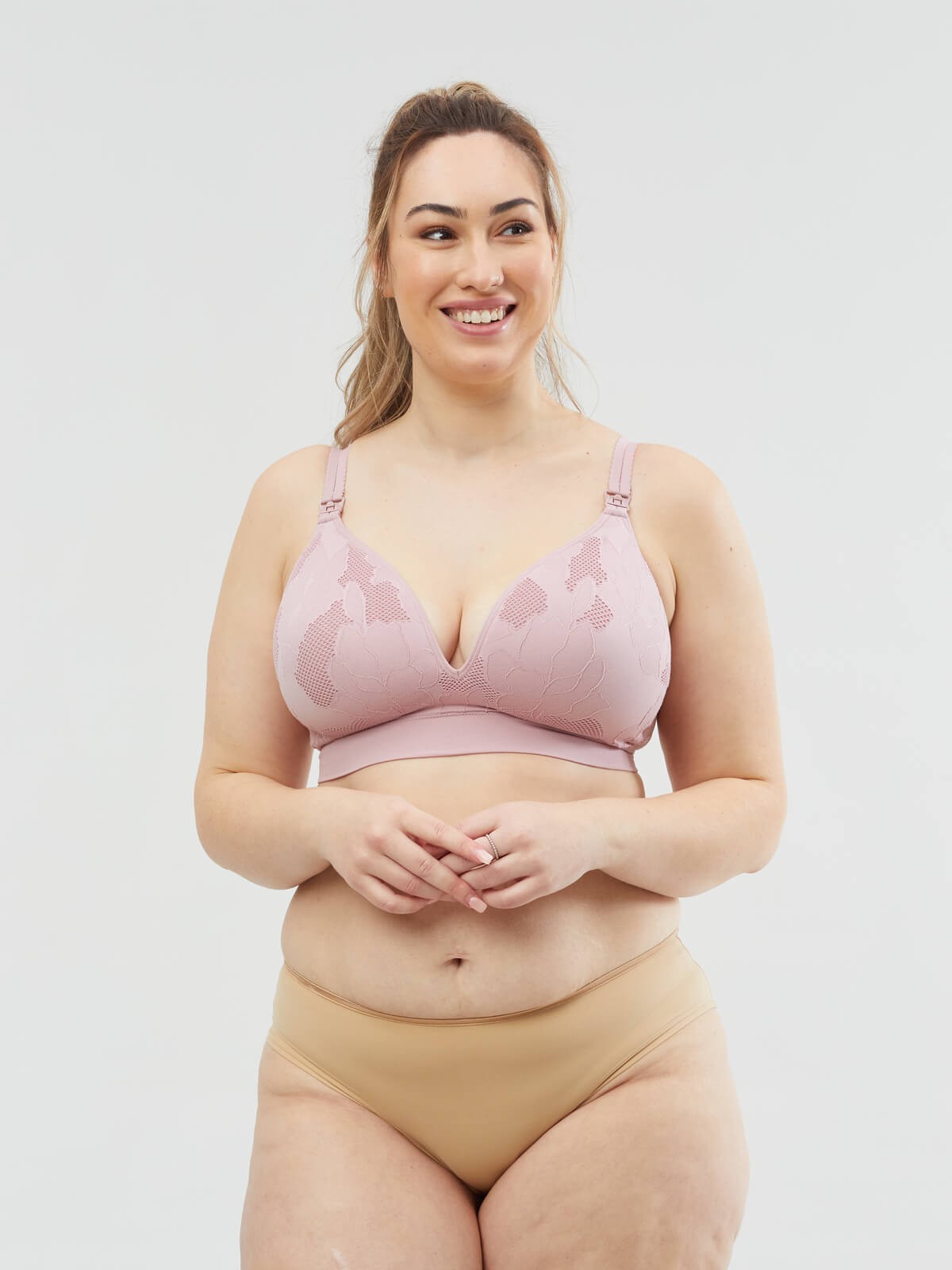 Freckles Recycled Supportive Nursing Bra – Cake Maternity